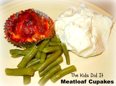 Meatloaf cupcakes by The Kids Did It