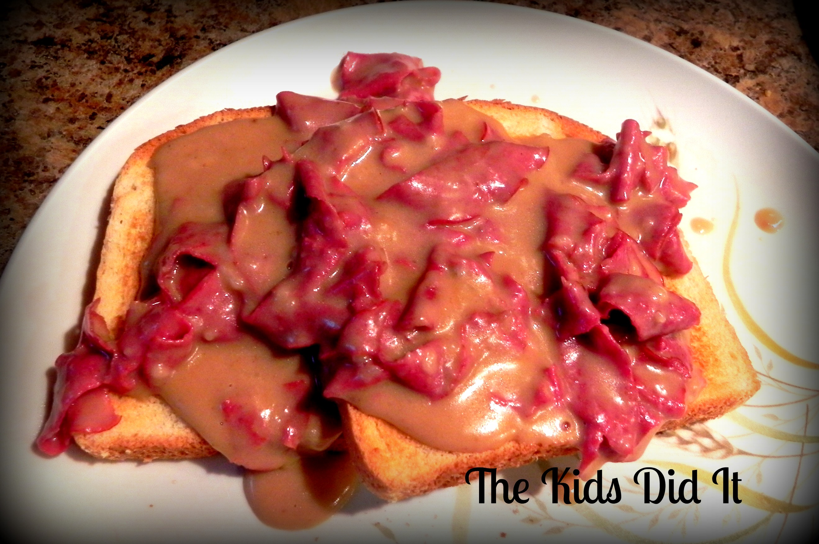 where did chipped beef on toast come from