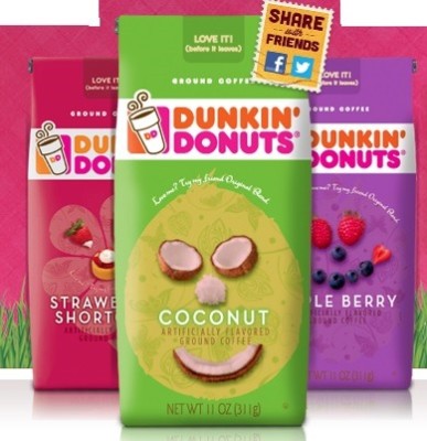 Dunkin donuts spring flavors