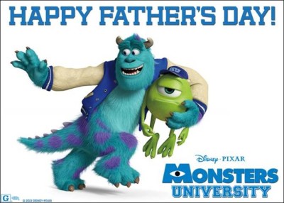Father's Day monsters inc