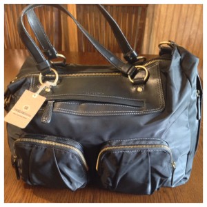 Allure Convertible Satchel Black