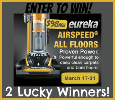 Eureka Vacuum Giveaway Image