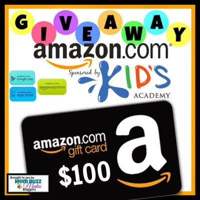 kidsacademy$100amazongiveaway