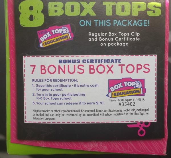 box tops for education